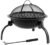 Outwell Cazal Holzkohlegrill, faltbarer, 44,5x38cm, schwarz