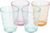 Brunner Colour Vintage Trinkglas, 4er Set, 300ml