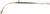 Piper Dachauflagestange gebogen, Stahl, Ø22mm, 110-160cm