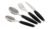 Camp4 Midnight Besteck-Set, 24-teilig, schwarz