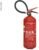 ANAFGROUP ABC Feuerlöscher mit Druckanzeige, 6kg