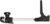 Fensteraussteller stufenlos, mit Verschlussriegel, Polyfix fittings, 135mm links