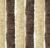 Arisol Chenille Flauschvorhang, 56x205cm, braun/beige, ideal für Reisemobile
