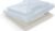 MPK Dachhaube Modell 29, 28x28cm, Milchglas, grau, mit Moskitonetz