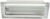 MPK Seitenwandlüfter 200x80mm, weiß