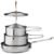 Primus Campfire Kochtopf-Set, Edelstahl, 5-teilig, S