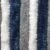 Arisol Chenille Flauschvorhang, 56x205cm, grau/dunkelblau/weiß, ideal für Reisemobile