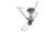 Easy Camp Adventure Kocher, 9,5×9,5x9cm, silver