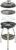 Cadac Carri Chef 50 BBQ/Plancha Multifunktionsgrill, 50mbar