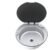 Thetford Spüle Edelstahl 405x145mm, rund, 7,4L, Abfl.25mm