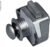 Häfele Push Lock Mini Komplettset, 50er Pack, silber