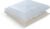 MPK Dachhaube Modell 42, 40x40cm, Milchglas, beige, mit klappbarem Netzrahmen