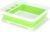 Camp4 Faltbarer Geschirrtrockner mit Abtropfschale, 37x31cm, lime