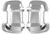 Carbest Spiegelprotektoren-Set für Fiat Ducato ab Bj. 06, kurz, chrome