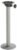 Zwaardvis Quick Release RV Tischsäule, 69,5cm, grau