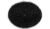 Flauschscheibe Ø35mm, schwarz lose