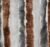 Arisol Chenille Flauschvorhang, 56x185cm, braun/grau/weiß, ideal für Caravans