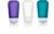 humangear GoToob Fläschchen, 3er Set, 100ml, violett/türkis
