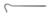 Vargo Ultralight Zelthering, 15cm, 6er Pack