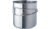 BasicNature Space Saver Edelstahlbecher mit Faltgriff, Edelstahl, 0,6L