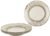 Gimex Stone Line Suppenteller-Set, 4-teilig, Sand