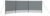 Easy Camp Flat Wall Windschutz, 140x500cm, mit Stahlgestänge, grau
