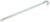 Felsbodenhering aus Stahl, Dreieck, 23cm