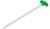 Pro Plus Glow in the Dark Zelthering aus Stahl mit Kunststoffhaken, 25cm