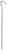 Zelthering aus Stahl, 30cm