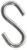 S-Haken, 30x13mm