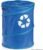 Coghlans Pop-Up Aufbewahrungssack, 100L, blau recycle