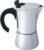 BasicNature Espresso Maker, Edelstahl, 2 Tassen