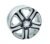 Goldschmitt GSM6 Alufelge, 6,5×16, LK5x130mm, silver black glossy