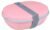 Mepal Ellipse Duo Lunchbox, nordic pink