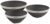 Outwell Collaps Schüssel-Set, faltbar, 3-teilig, dunkelblau