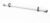 Fiamma Rail Quick Pro Fahrradschiene, 128cm, silber/grau