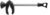 Thule Abstandshalter AcuTight 2.5, 30cm, aluminium