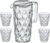 Koziol Crystal Kanne, 1,6L, crystal clear, inkl. Becher