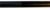 Leistenfüller schmal 12mm, 10m, schwarz