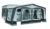 Dorema Garda 240 Vorzelt, (Gr.13), 950-975cm, anthrazit, Aluminiumgestänge 28mm