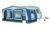 Dorema Garda 240 Vorzelt, (Gr.15), 1000–1025cm, blau, Aluminiumgestänge 28mm
