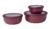 Mepal Cirqula Multischüssel-Set, flach, 3-teilig, nordic berry