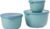 Mepal Cirqula Multischüssel-Set, rund, 3-teilig, hoch, nordic green