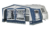 Dorema Garda 270 Vorzelt, (Gr.9), 850-875cm, blau, verstärktes 28 x 1 mm Stahlrohrgestänge