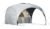 Wecamp Sunshade Seitenwand-Set für Pavillon, 4-teilig, hellgrau