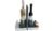 Purvario Multi Tray Flaschen-Halter, lichtgrau/anthrazit