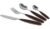 Gimex Grey Line Besteck-Set, 16-teilig, braun