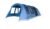 Vango Joro 600XL Tunnelzelt, 6-Personen, 705x380cm, blau