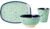 Rice Blue Flower Geschirr-Set, 3-teilig