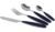 Gimex Grey Line Besteck-Set, 16-teilig, dunkelblau
